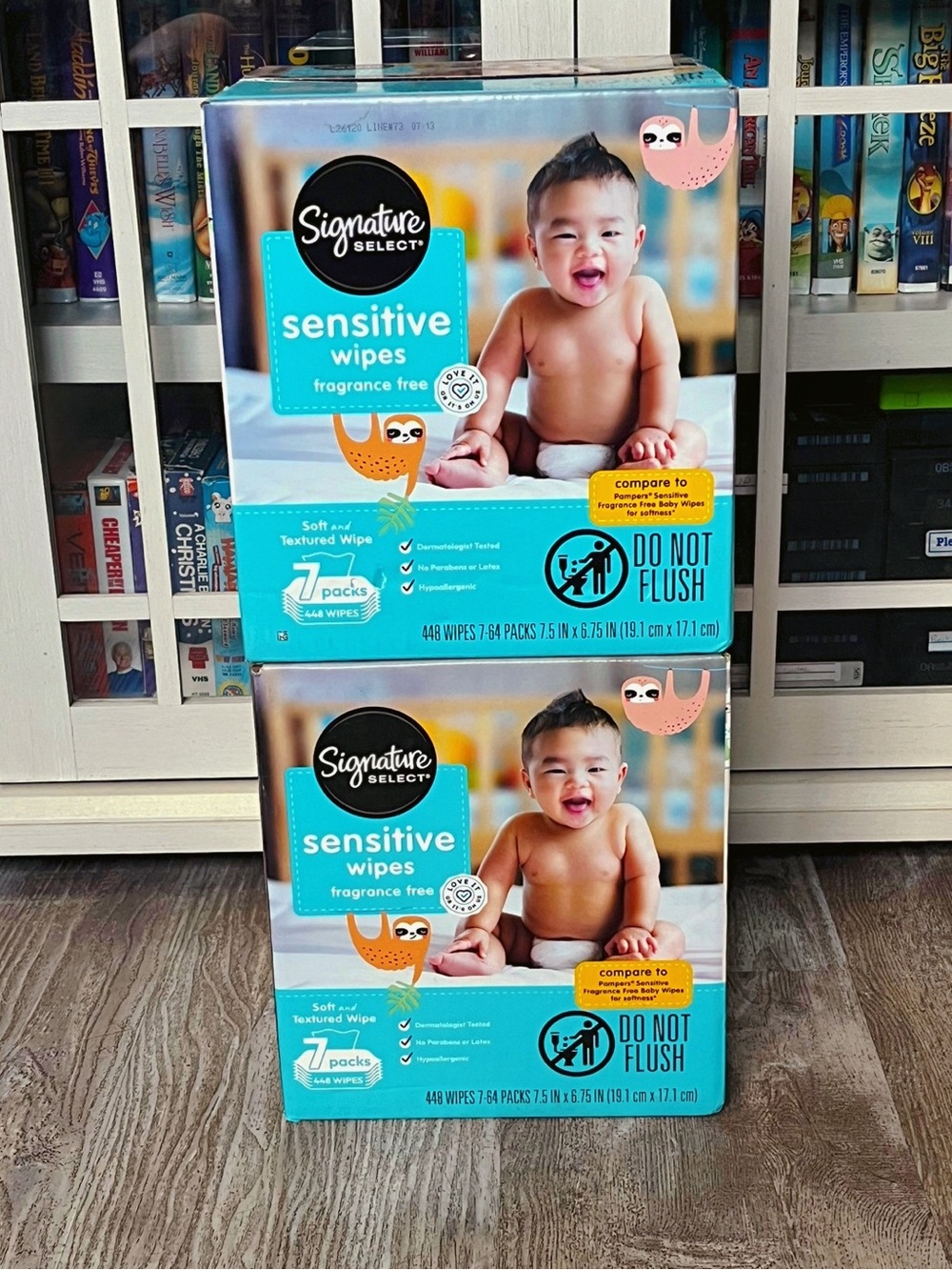 New Unopened Signature Select Sensitive Baby Wipes.